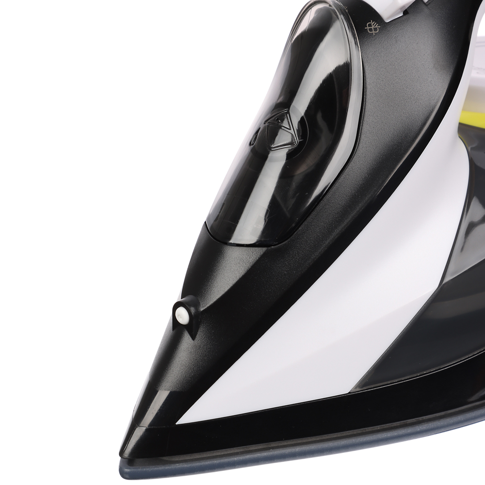 LEBEN Утюг с отпаривателем, 2200 Вт, подошва - керамическое покрытие, отчистка, бак 300 мл, арт.№ 249-049