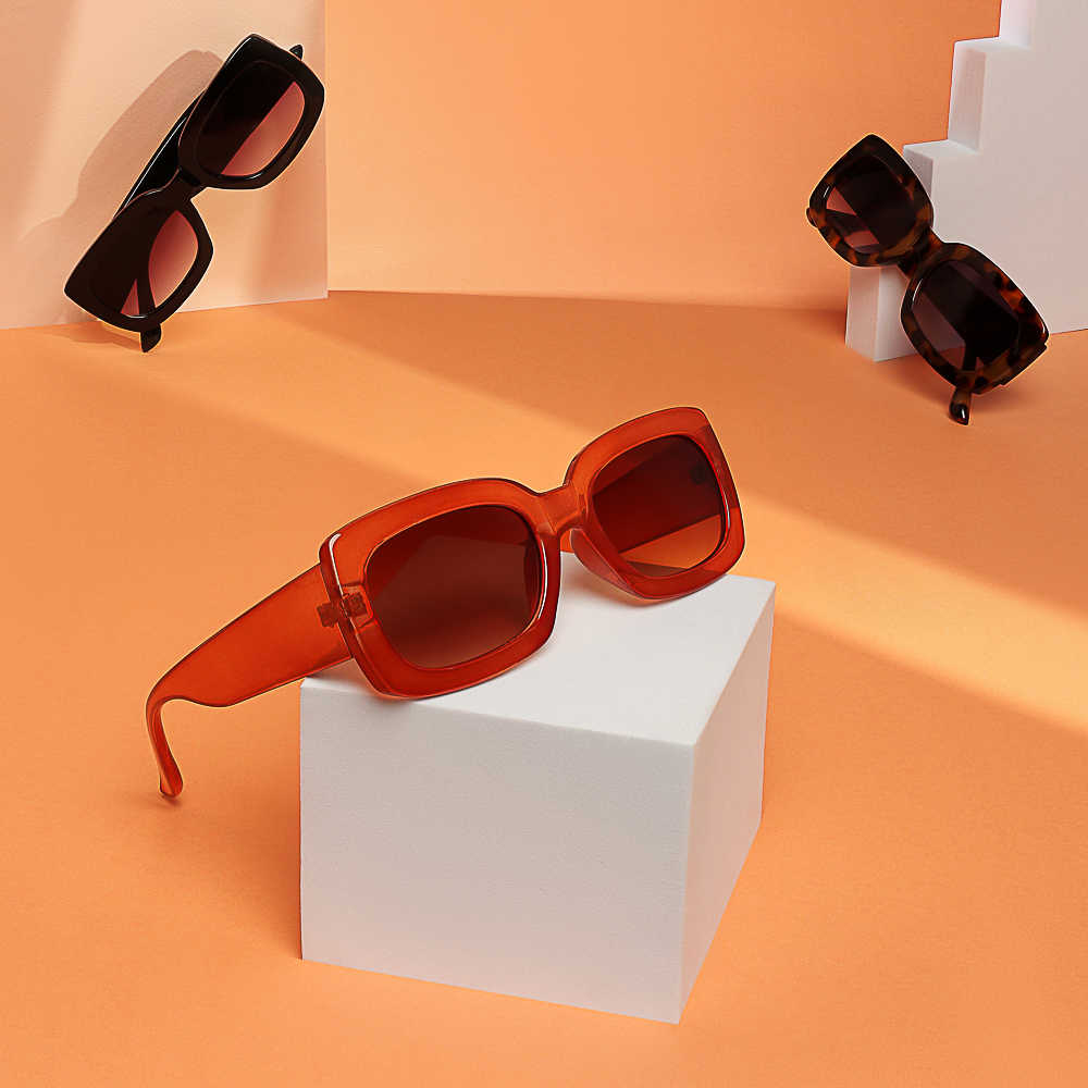 GALANTE Очки солнцезащитные, пластик, 142x36мм, 3 цвета, арт.24-27, арт.№ 304-029