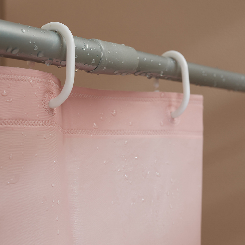 Карниз для шторы в ванную тм VETTA 2,6м, алюминий, серебристый, арт.№ 461-306