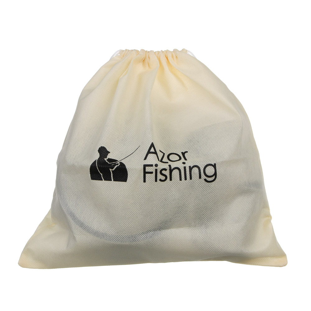 Набор туристической посуды тм AZOR FISHING, 8 предметов в чехле, нерж.сталь, арт.№ 127-082