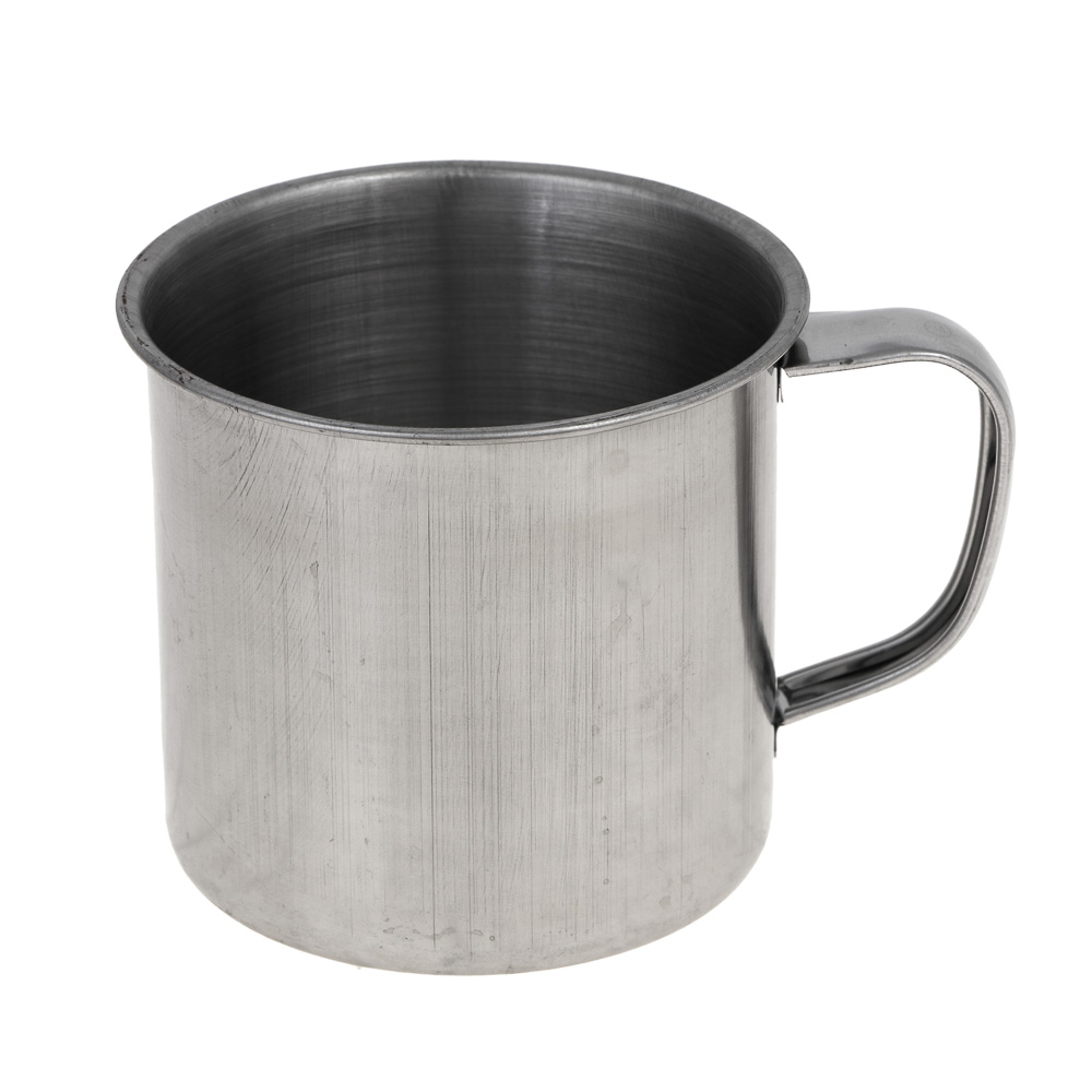 Набор туристической посуды тм AZOR FISHING, 8 предметов в чехле, нерж.сталь, арт.№ 127-082