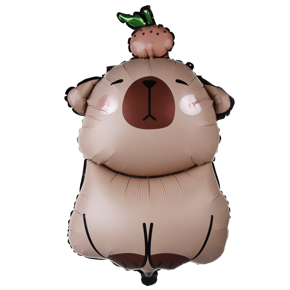 Fntastic Шар фольгированный "Капибара", 44,5x78см, арт.№ 518-255