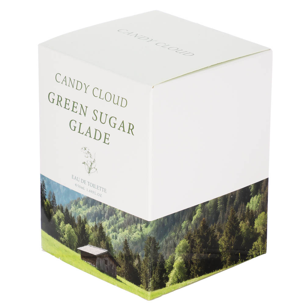 Туалетная вода женская тм ЮниLook CANDY CLOUD Green Sugar Glade, 50 мл, арт.№ 313-391
