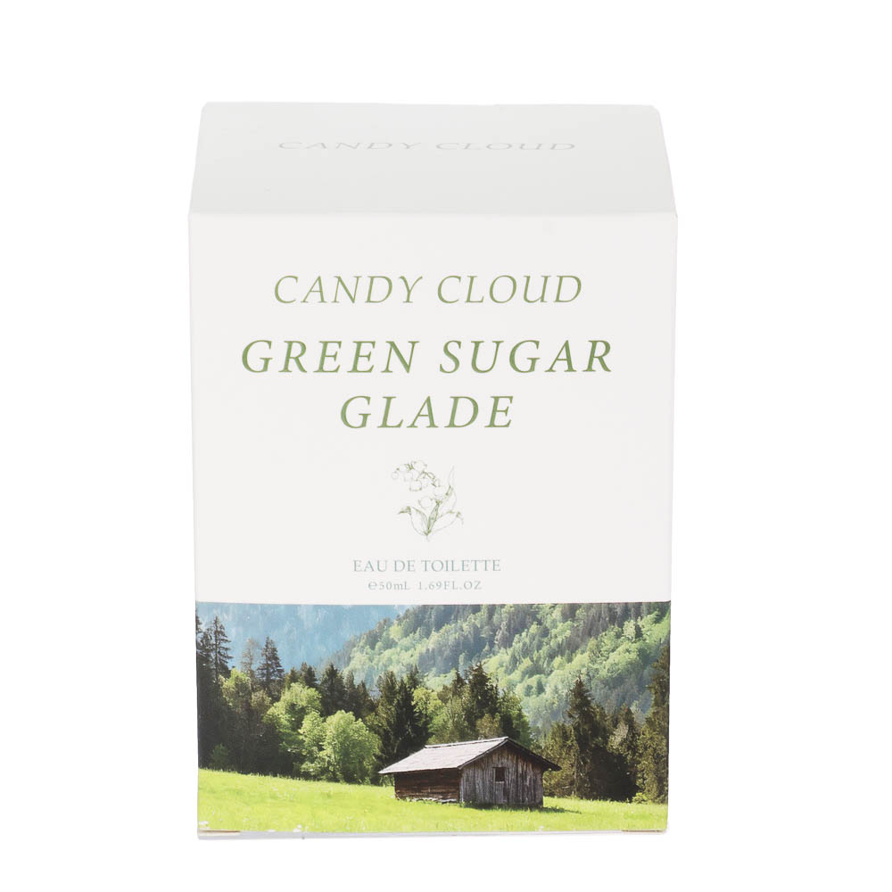 Туалетная вода женская тм ЮниLook CANDY CLOUD Green Sugar Glade, 50 мл, арт.№ 313-391