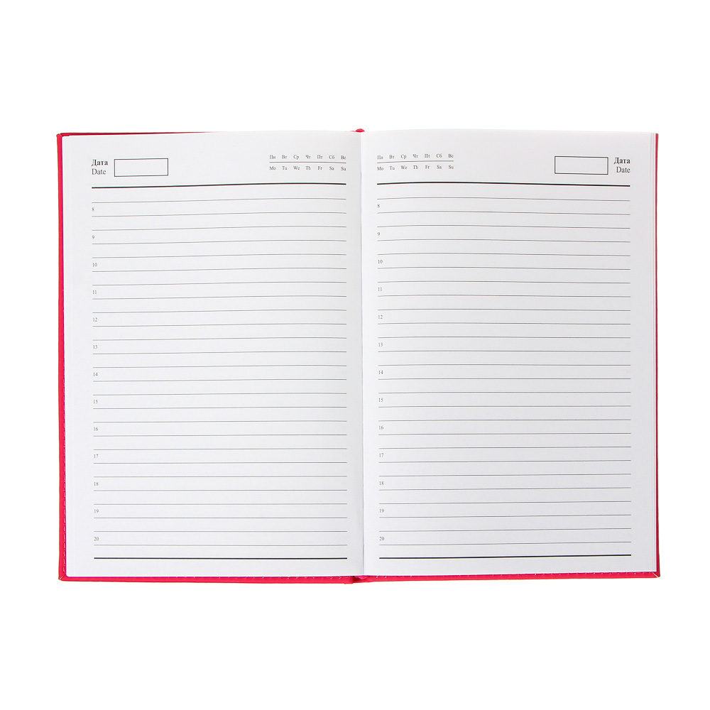 Ежедневник недатир."Дотс" А5, 320стр, тверд.обл.с поролоном, ПУ с фольгированием, пакет, 3 цв., арт.№ 572-063