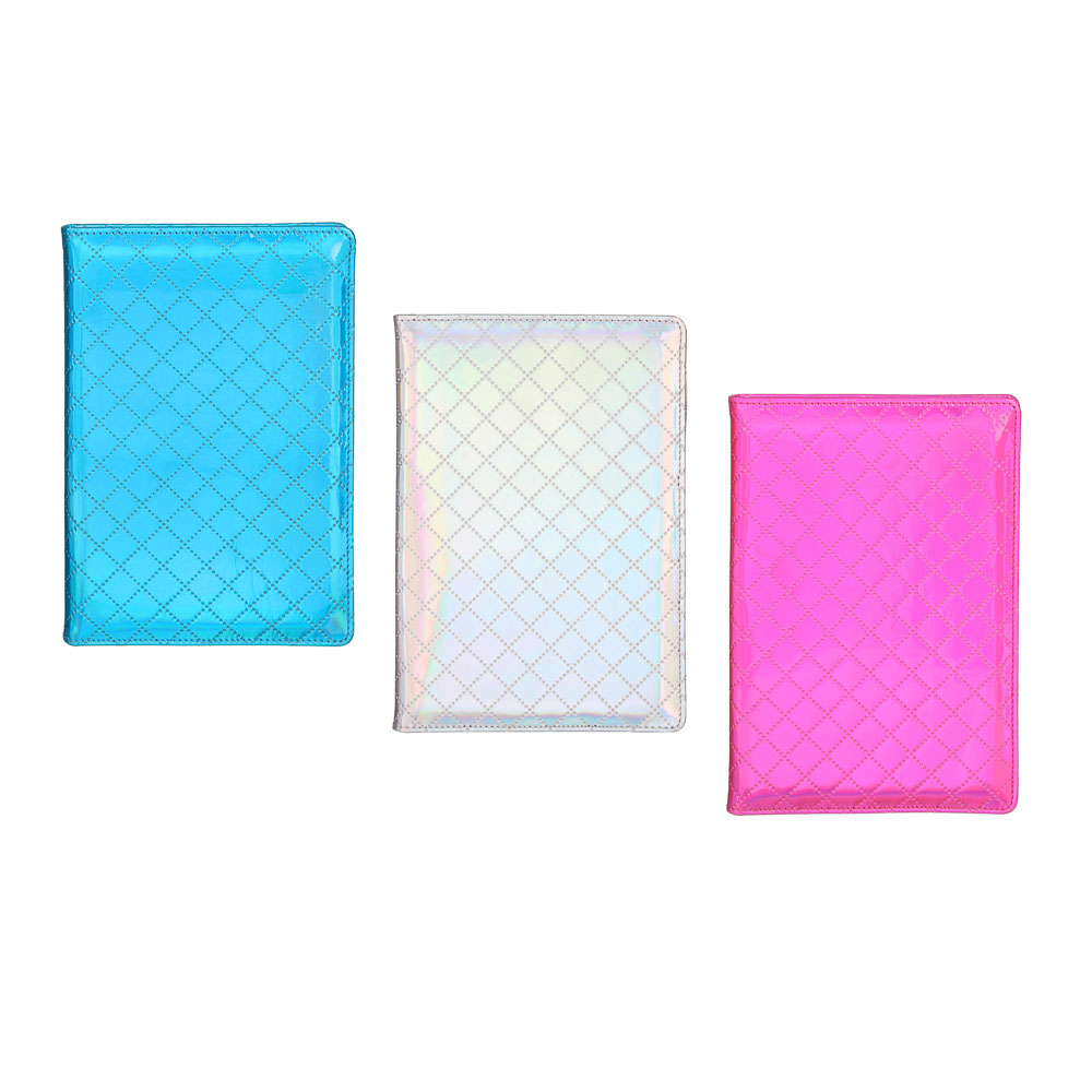 Ежедневник недатир."Фэшн" А5, 320стр, тверд.обл.с поролоном, глянцевый фактурный ПУ, пакет, 3 цв., арт.№ 572-064