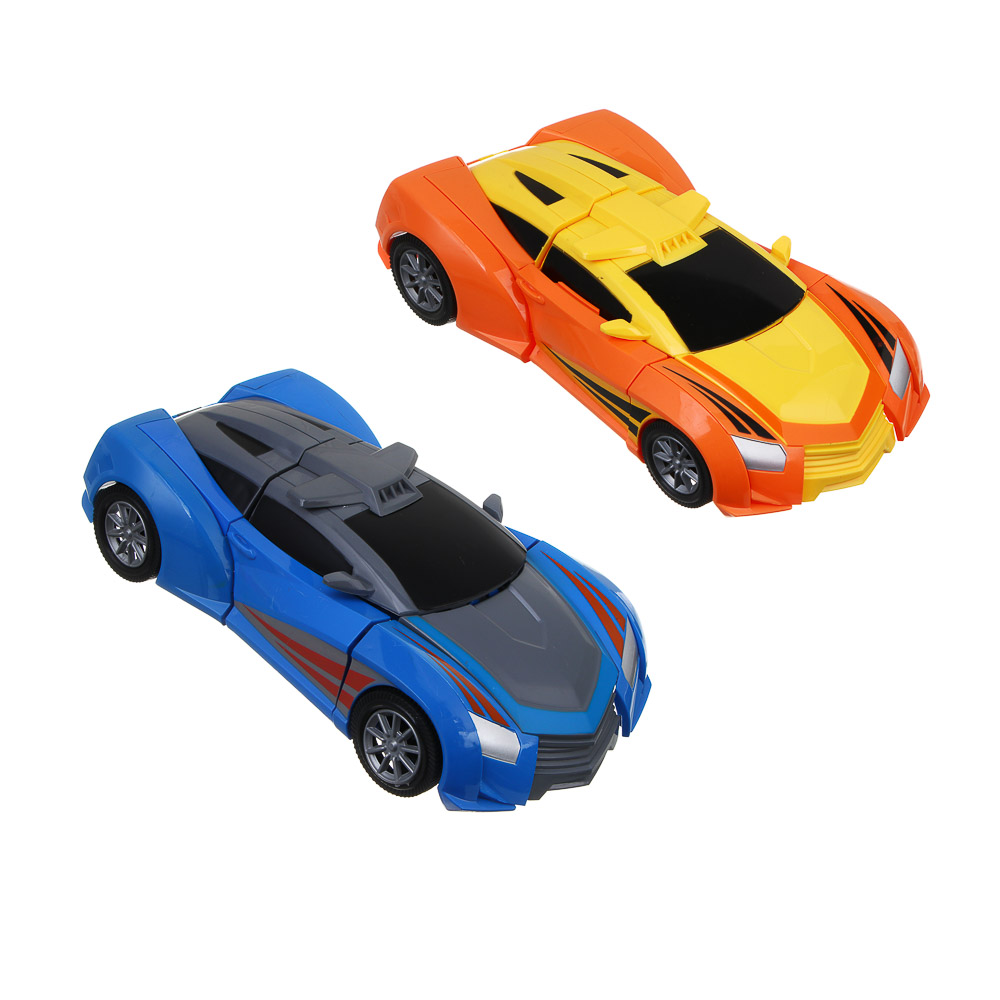 ИГРОЛЕНД Робот трансформирующийся "Спорткар", ABS, 29,5х29,5х9,5, 2 дизайна, арт.№ 296-132
