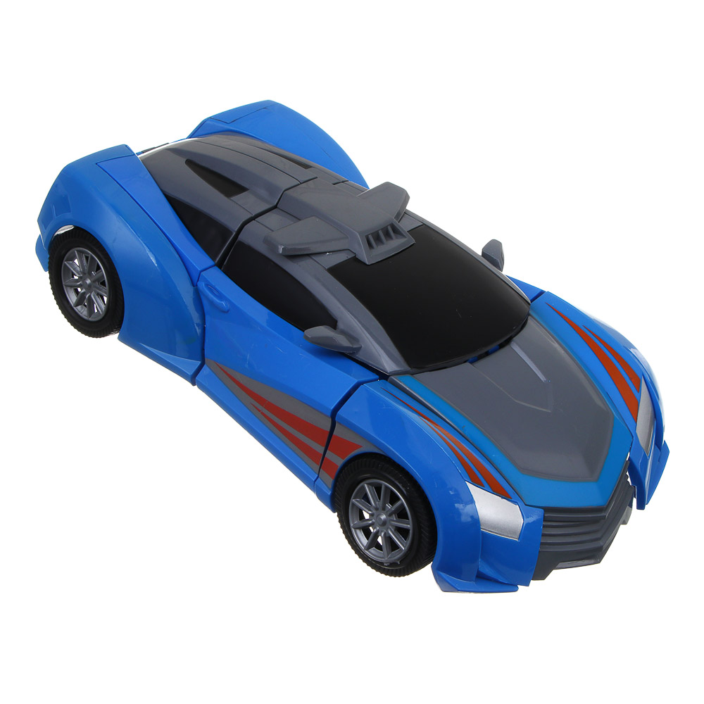 ИГРОЛЕНД Робот трансформирующийся "Спорткар", ABS, 29,5х29,5х9,5, 2 дизайна, арт.№ 296-132