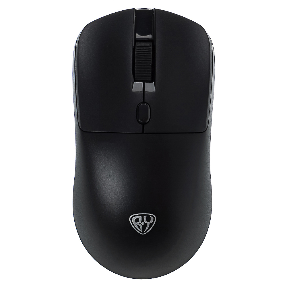 Компьютерная мышь беспроводная BY Office 2.4GHz,4D,тихий клик,800-1600DPI,SoftTouch,2xAАA,черный, арт.№ 405-083