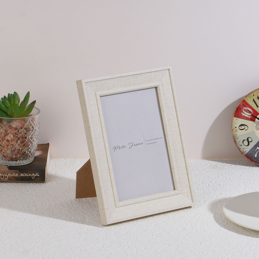 Фоторамка, 10х15 см, полистирол, цвет серый, арт.3-43, арт.№ 520-898