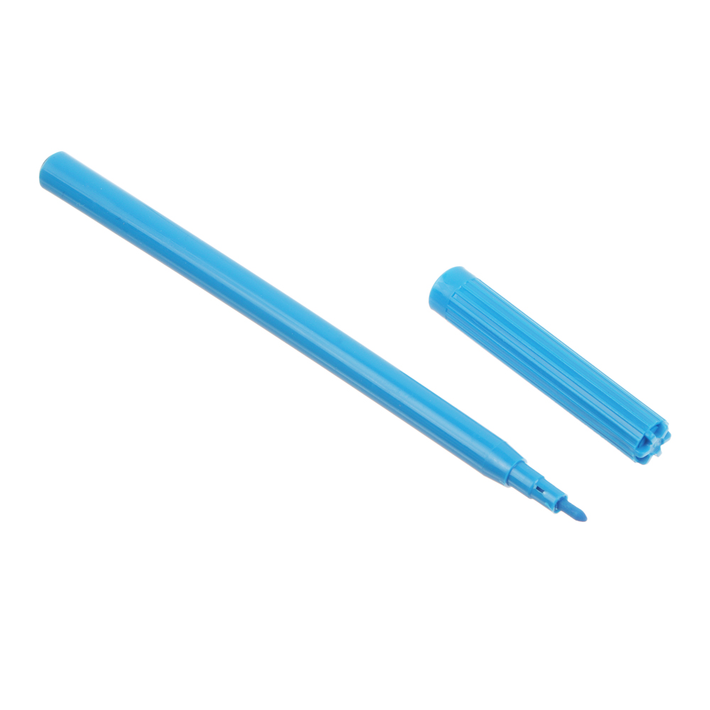 Фломастеры 12цв. ClipStudio с цветным вентелируемым колпачком, пластик, в ПВХ пенале, арт.№ 256-134