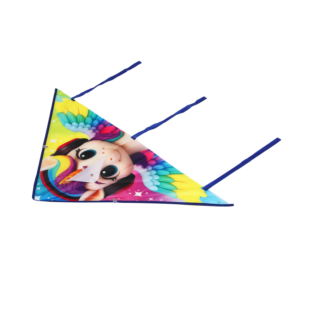 ИГРОЛЕНД Воздушный змей, 80см текстиль, 3 дизайна, арт.№ 900-044