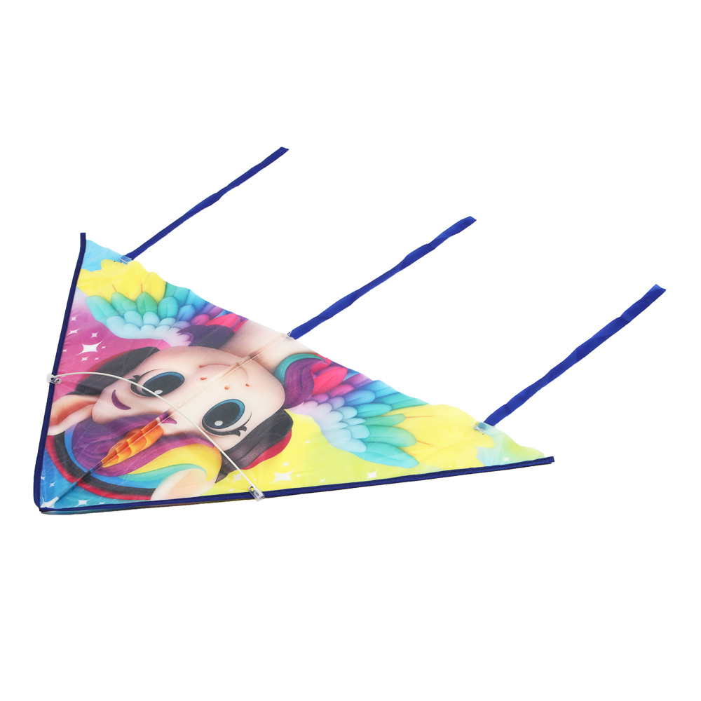 ИГРОЛЕНД Воздушный змей, 80см текстиль, 3 дизайна, арт.№ 900-044