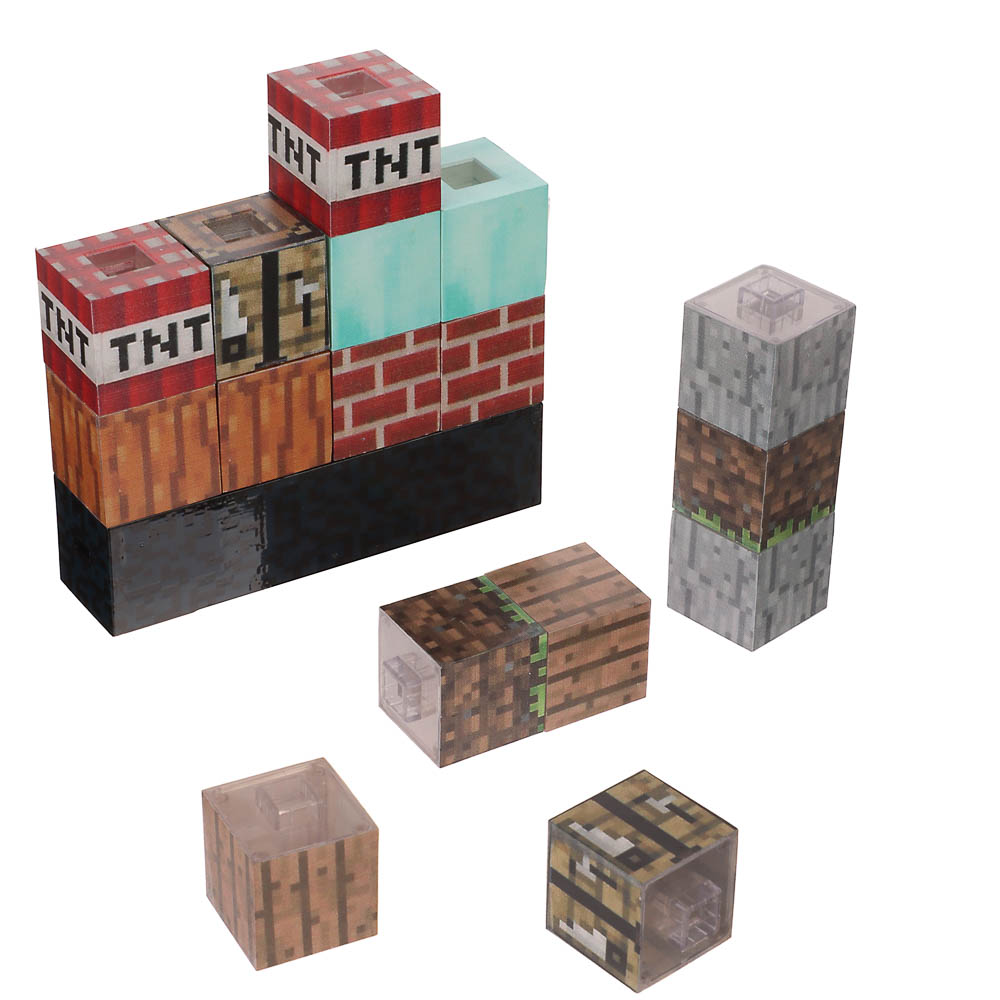 Светильник-ночник BY Блоки, 3W, USB, 13x3x15см, пластик, чёрный, арт.№ 476-455