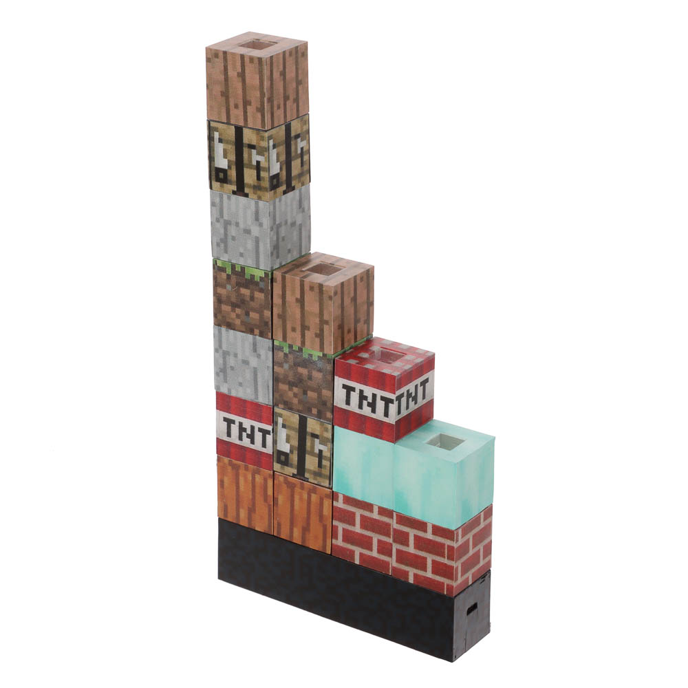 Светильник-ночник BY Блоки, 3W, USB, 13x3x15см, пластик, чёрный, арт.№ 476-455