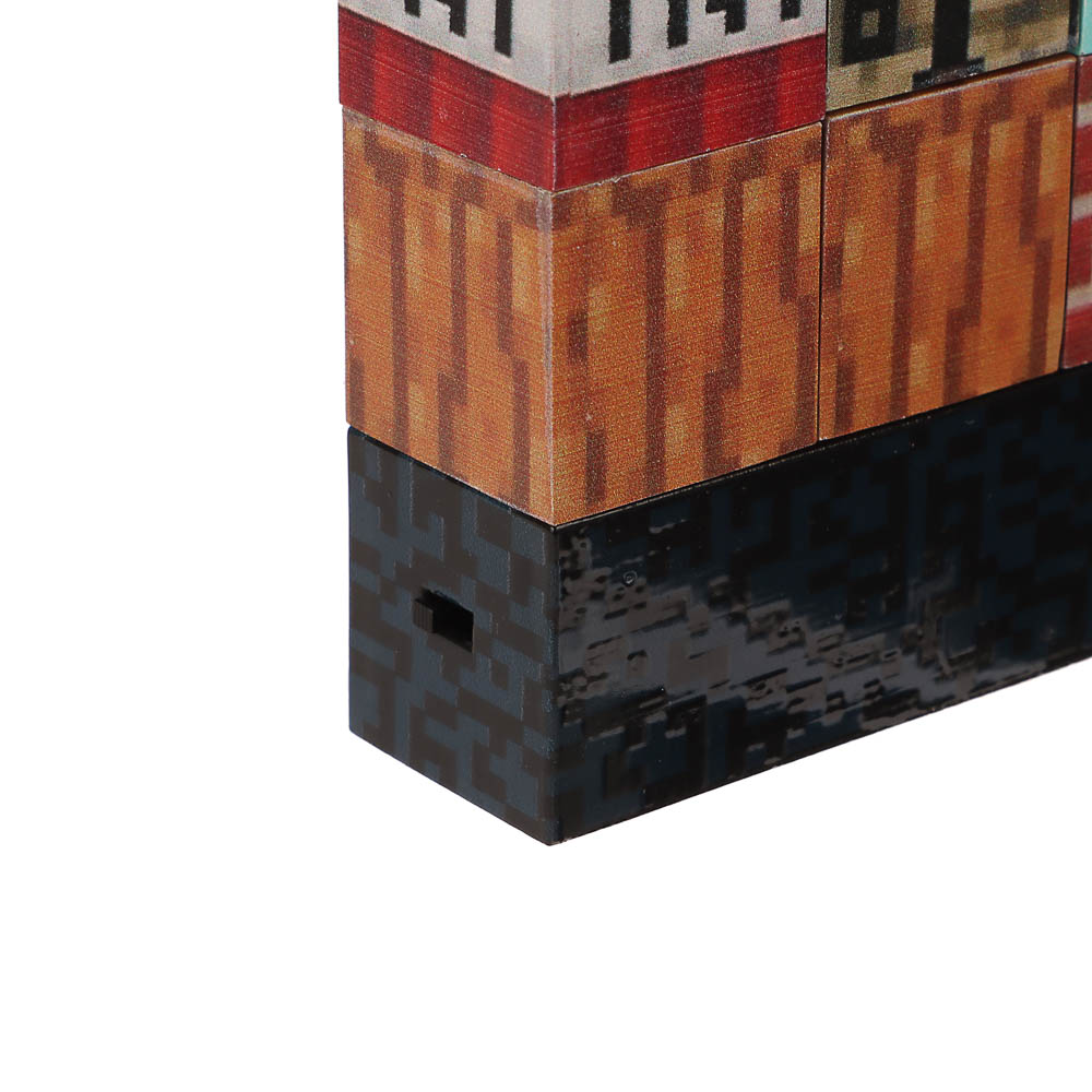 Светильник-ночник BY Блоки, 3W, USB, 13x3x15см, пластик, чёрный, арт.№ 476-455