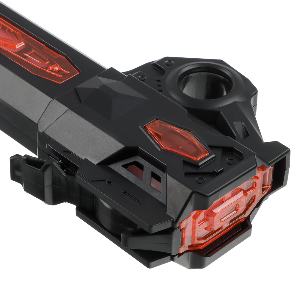 ИГРОЛЕНД Меч световой "Галактический воин", свет, звук, АКБ, USB, ABS, 37х12х5 см, 4 дизайна, арт.№ 261-793