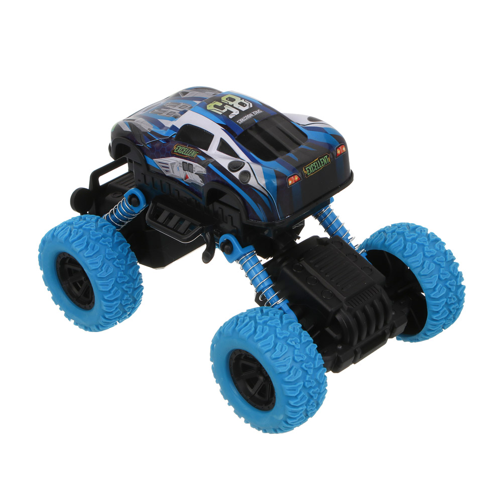 ИГРОЛЕНД Внедорожник инерционный, стреляет дисками, металл, РР, 18х12х11,3 см, 6 дизайнов, арт.№ 292-475