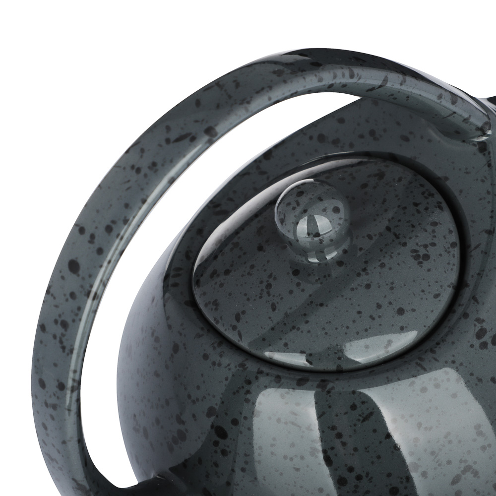 Ivlev Chef Оникс Чайник заварочный, 800мл, 21х13,5х15см, фарфор, арт.№ 816-342