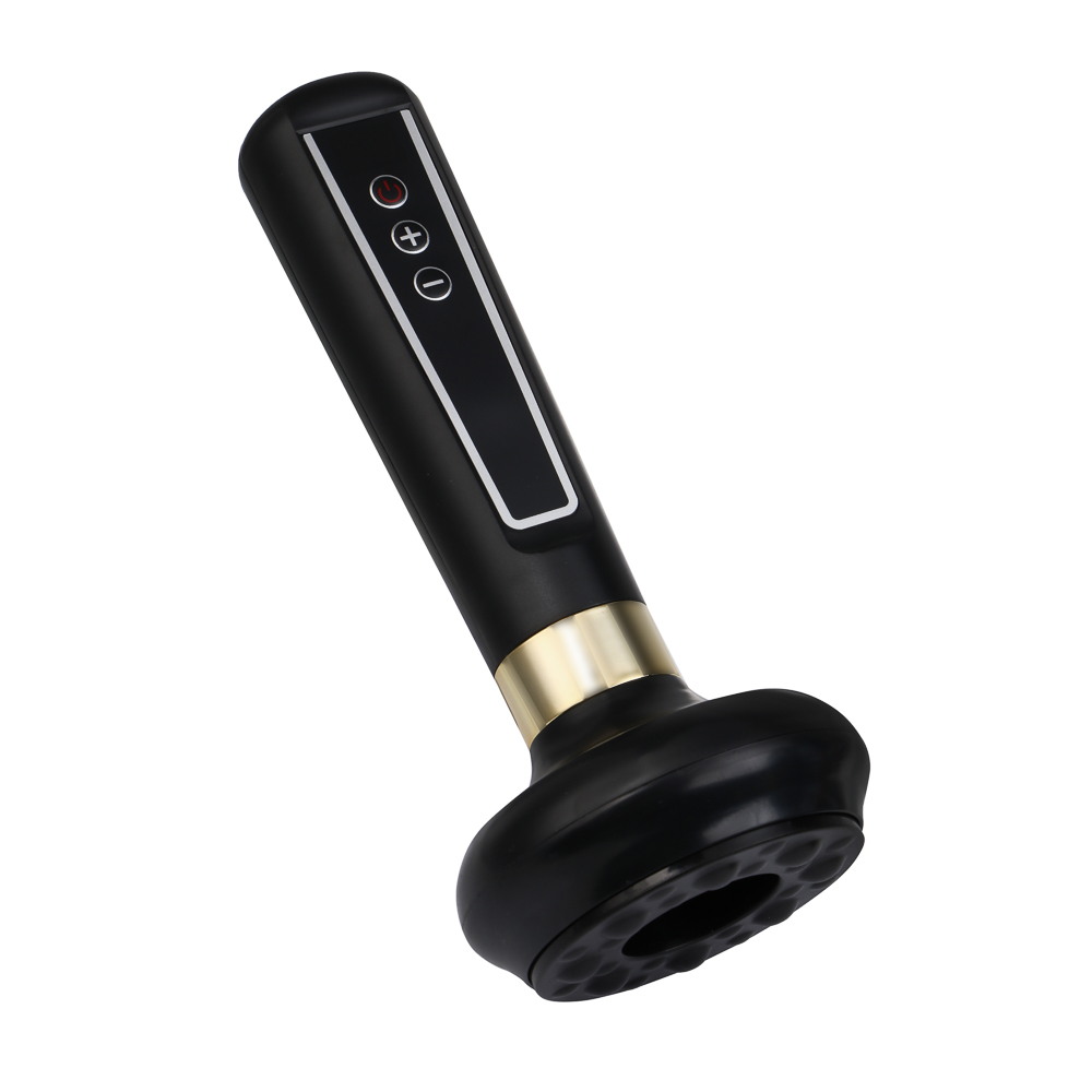 Массажер вакуумный для тела тм LEBEN, 5Вт, USB, чёрный, арт.№ 263-071