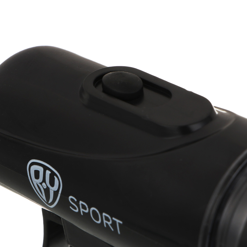 Фонарь велосипедный передний, тм BY SPORT, 3 режима, 5 LED,  4xААА, арт.№ 195-018