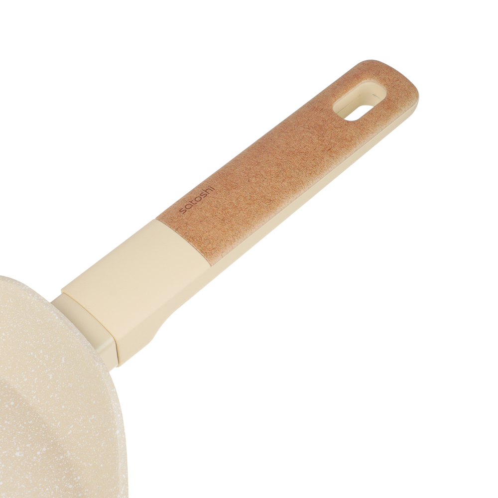 SATOSHI Кантри Сковорода литая блинная d24см, антипригарное покрытие мрамор, индукция, 3 цвета, арт.№ 846-763