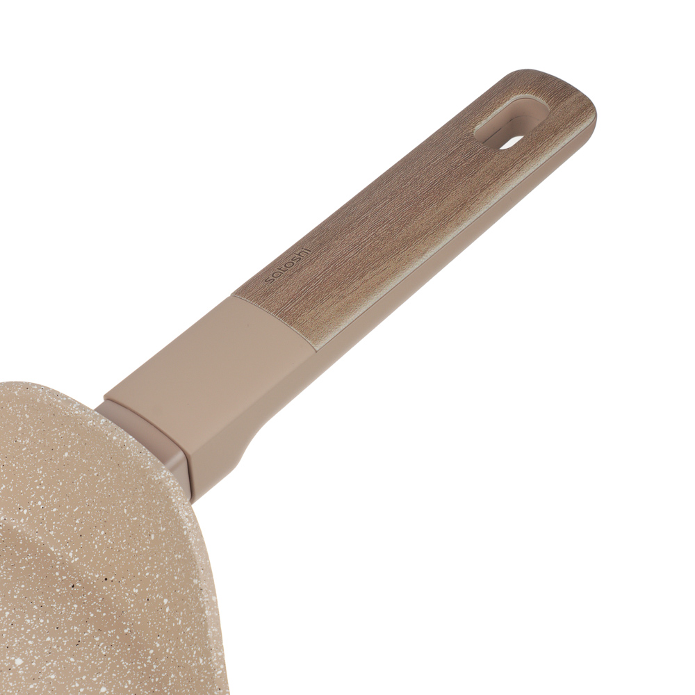 SATOSHI Кантри Сковорода литая блинная d24см, антипригарное покрытие мрамор, индукция, 3 цвета, арт.№ 846-763