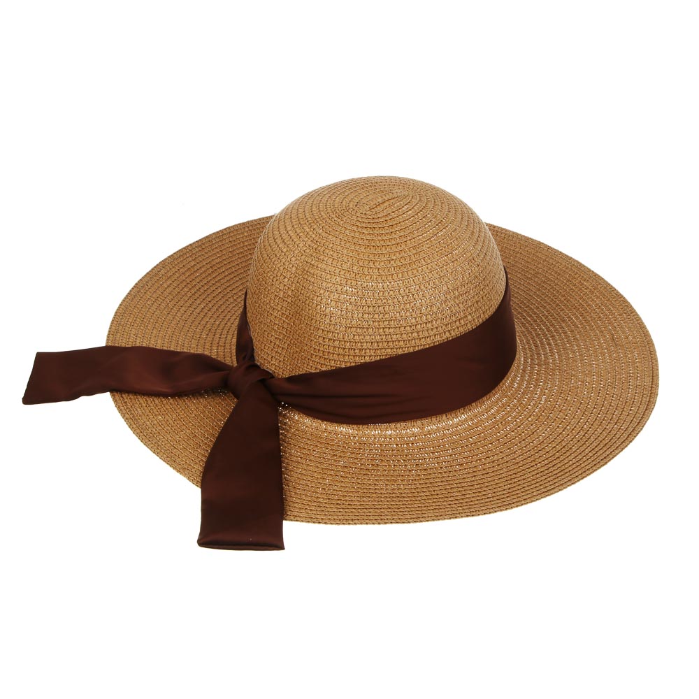 Шляпа женская с бантом, р.58, 100% целлюлоза, тм GALANTE, разноцветная, #1, арт.№ 314-027