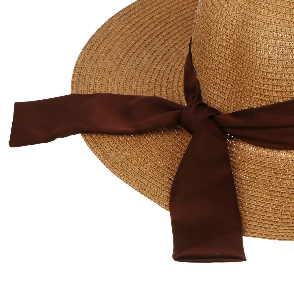 Шляпа женская с бантом, р.58, 100% целлюлоза, тм GALANTE, разноцветная, #1, арт.№ 314-027