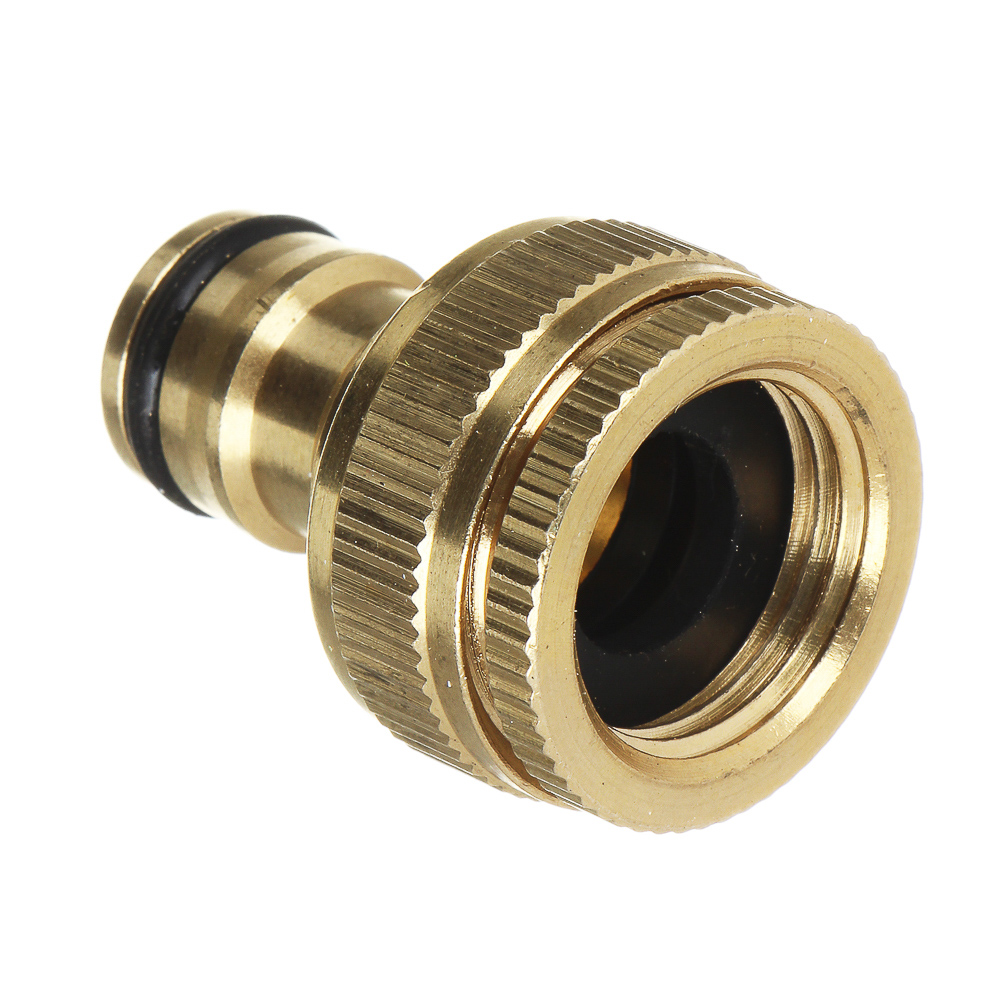 INBLOOM PROF+ Штуцер резьбовой для крана, с внутренней резьбой d3/4"-d1/2", латунь, MY-311, арт.№ 169-040