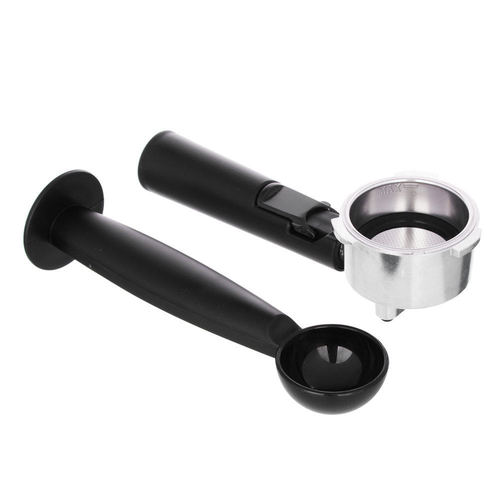 LEBEN Кофеварка рожкового типа, 15бар, на 2 кружки, 1,2л, 850Вт, пластик, нерж. сталь, арт.№ 286-037