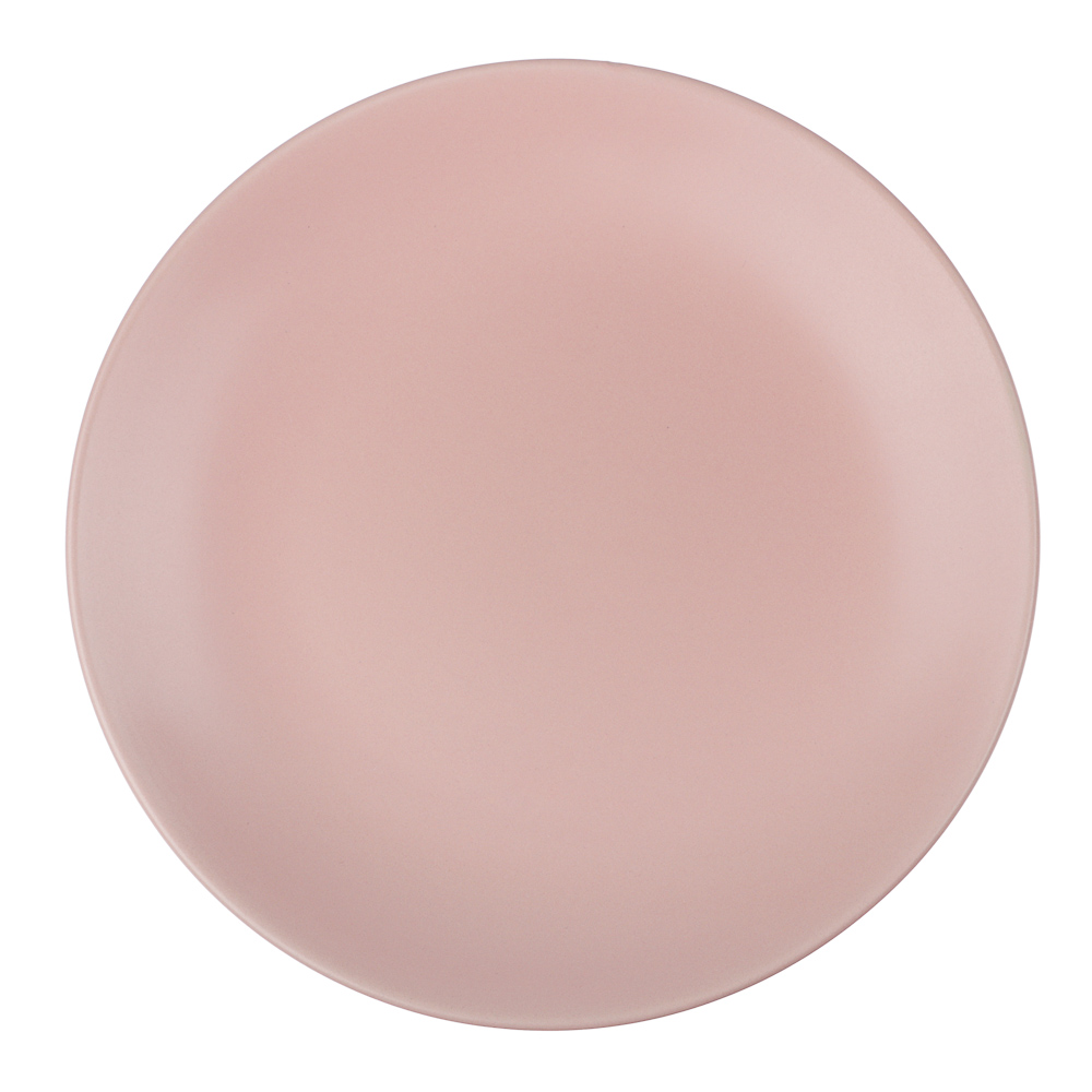 Тарелка подстановочная 26,7см, тм MILLIMI розовый, керамика, арт.№ 824-277