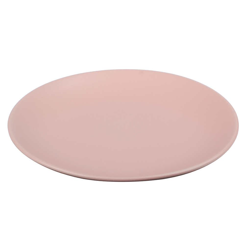 Тарелка подстановочная 26,7см, тм MILLIMI розовый, керамика, арт.№ 824-277