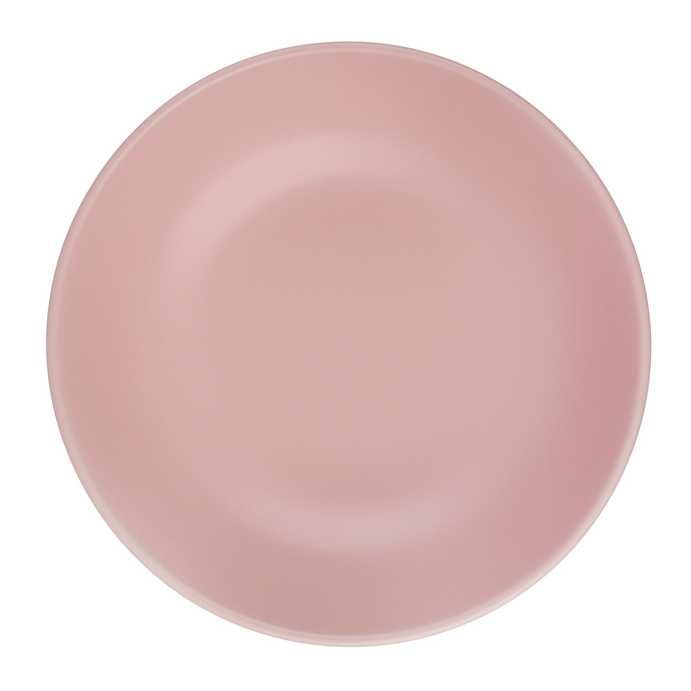 Тарелка для супа/салатник 20см, тм MILLIMI розовый, керамика, арт.№ 824-279