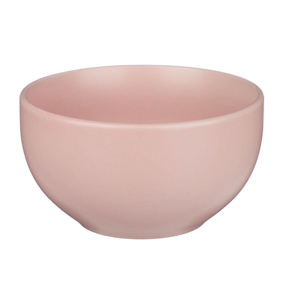 Салатник 14см, тм MILLIMI розовый, керамика, арт.№ 824-280