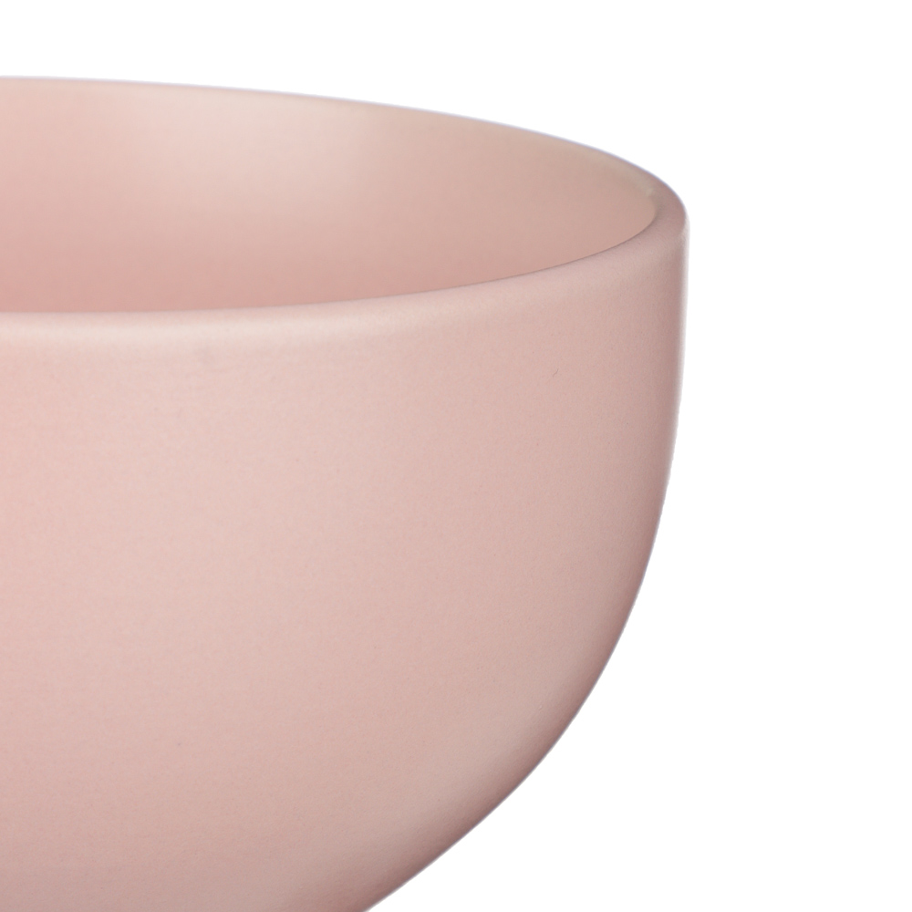 Салатник 14см, тм MILLIMI розовый, керамика, арт.№ 824-280