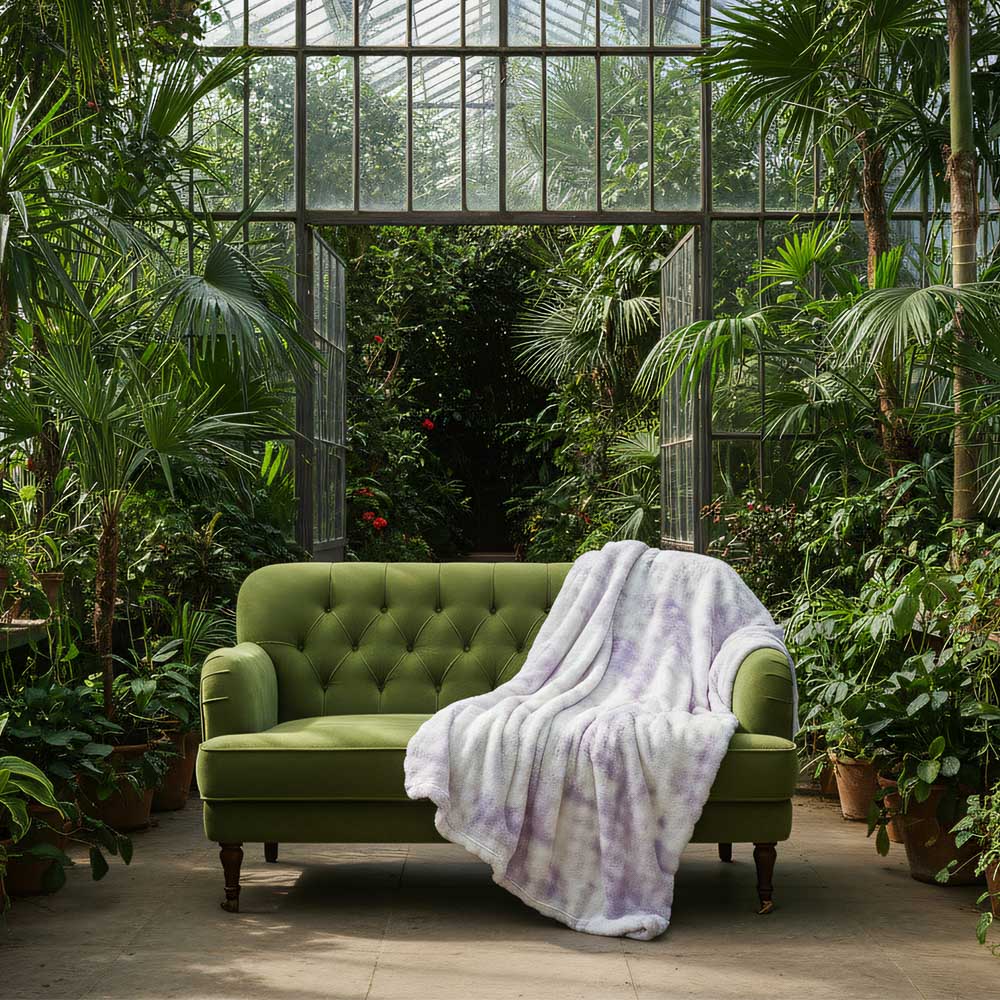 PROVANCE Ботаника Плед бабл 150х200см, 100% полиэстер, 2 цвета, арт.№ 488-169