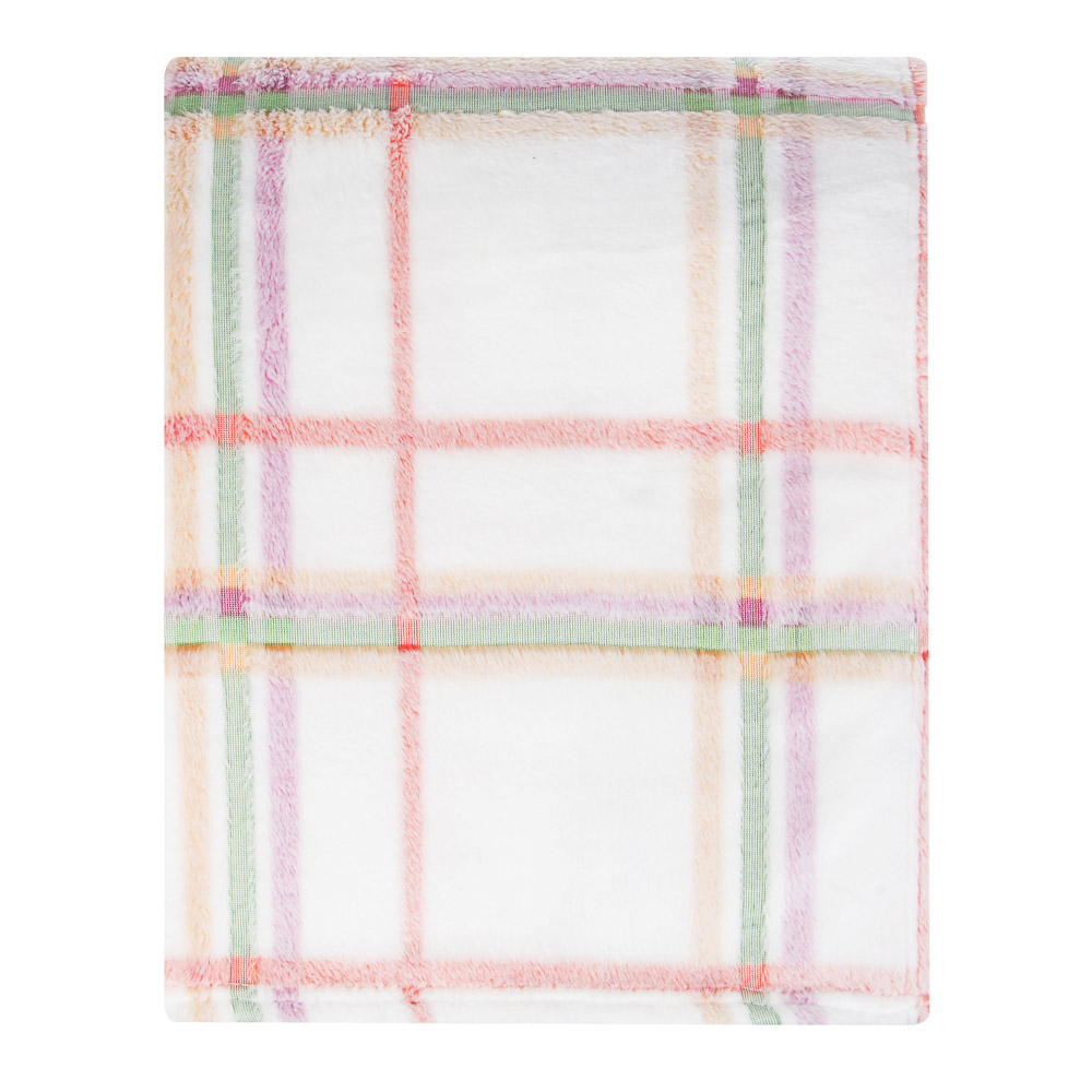 PROVANCE Ботаника Плед клетка 195х150см, 100% полиэстер, 2 дизайна, арт.№ 488-170