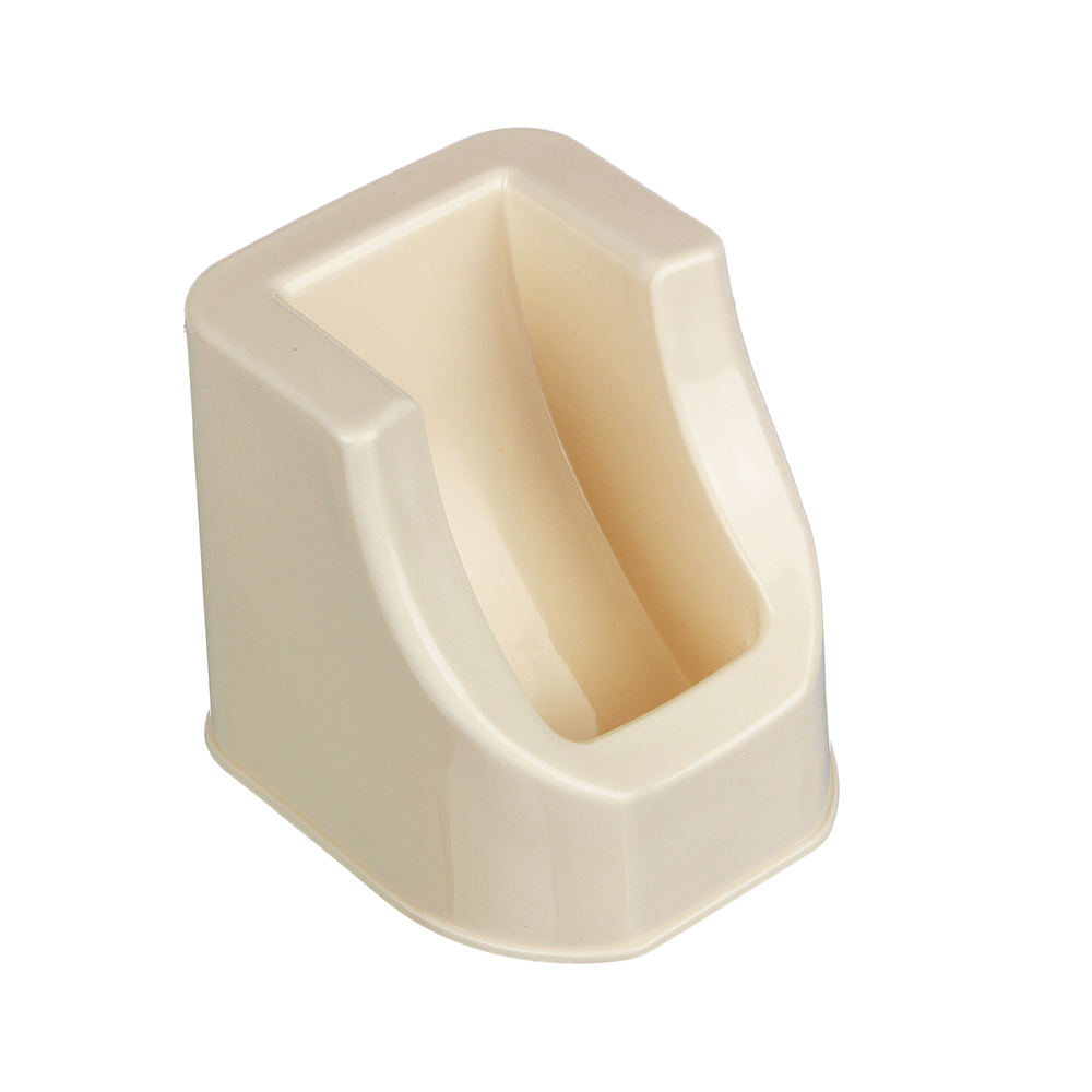 VETTA Ёрш для туалета с двойной щеткой для труднодоступных мест, пластик, 12х10,5х42,5см, арт.№ 463-081