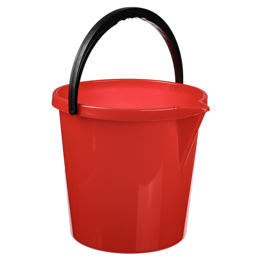 Ведро "Садово-огородное" 11л, с носиком, пластик, 3 цвета, арт.№ 407-079