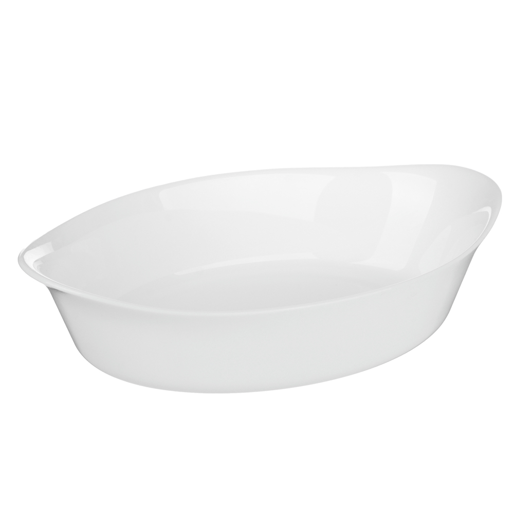 MILLIMI Форма для запекания, опаловое стекло, 21х12.5см, 550мл, овальная, арт.№ 818-315