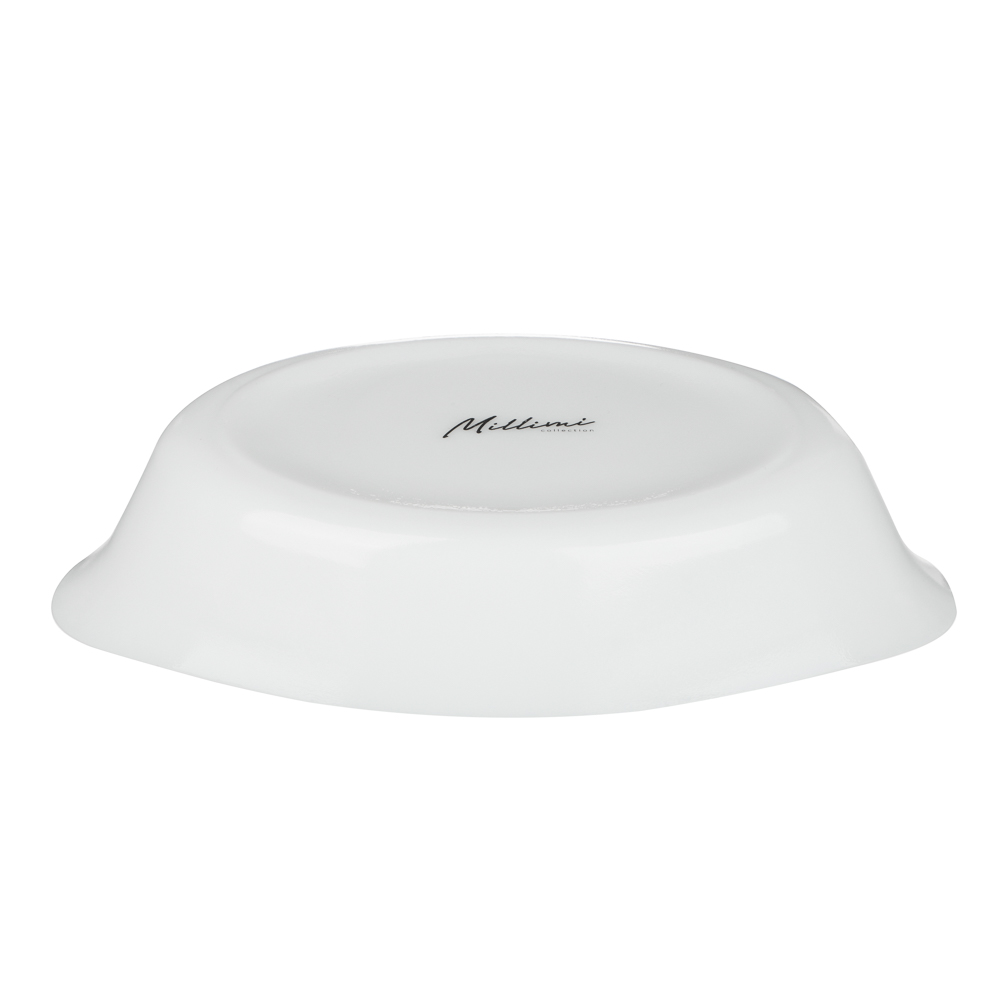 MILLIMI Форма для запекания, опаловое стекло, 21х12.5см, 550мл, овальная, арт.№ 818-315