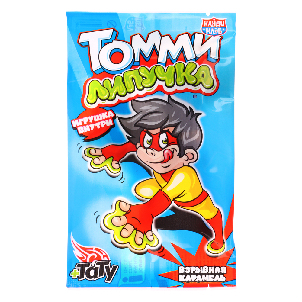 Взрывная карамель с татуировкой "ТОММИ-ЛИПУЧКА" 1гр, арт.№ 347-370