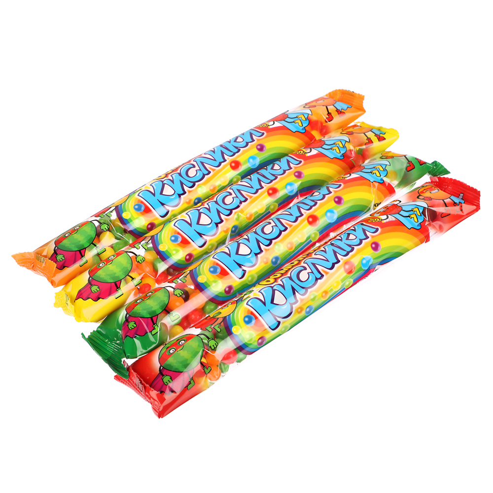 Драже сахарное с хрустящей начинкой "Бомбические кислики" 20гр, арт.№ 347-373