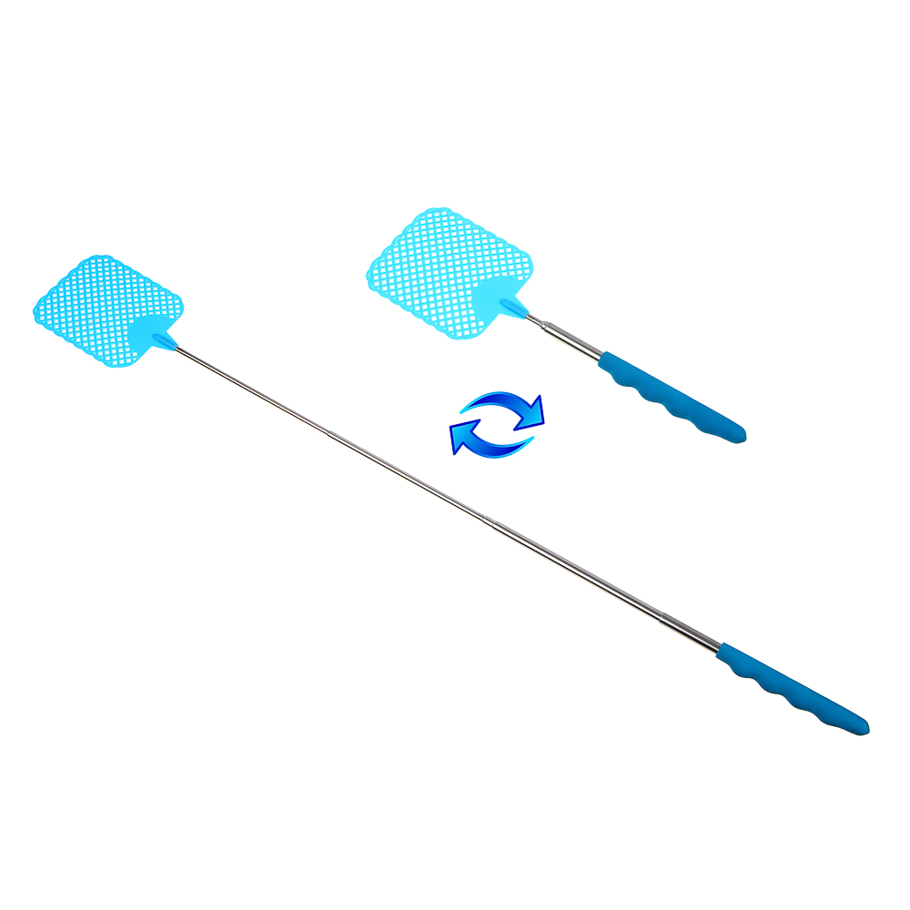 Мухобойка телескопическая тм INBLOOM, 26-74см, пластик, металл, арт.№ 159-169