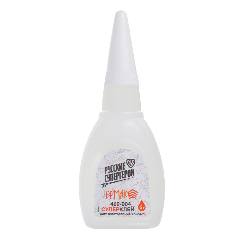 ЕРМАК Супер клей 6г на блистере, арт.№ 469-004