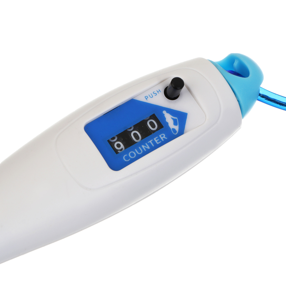 Скакалка со счетчиком тм BY SPORT, 3 м, d4мм, ПП, сталь, 4 цвета, арт.№ 190-037