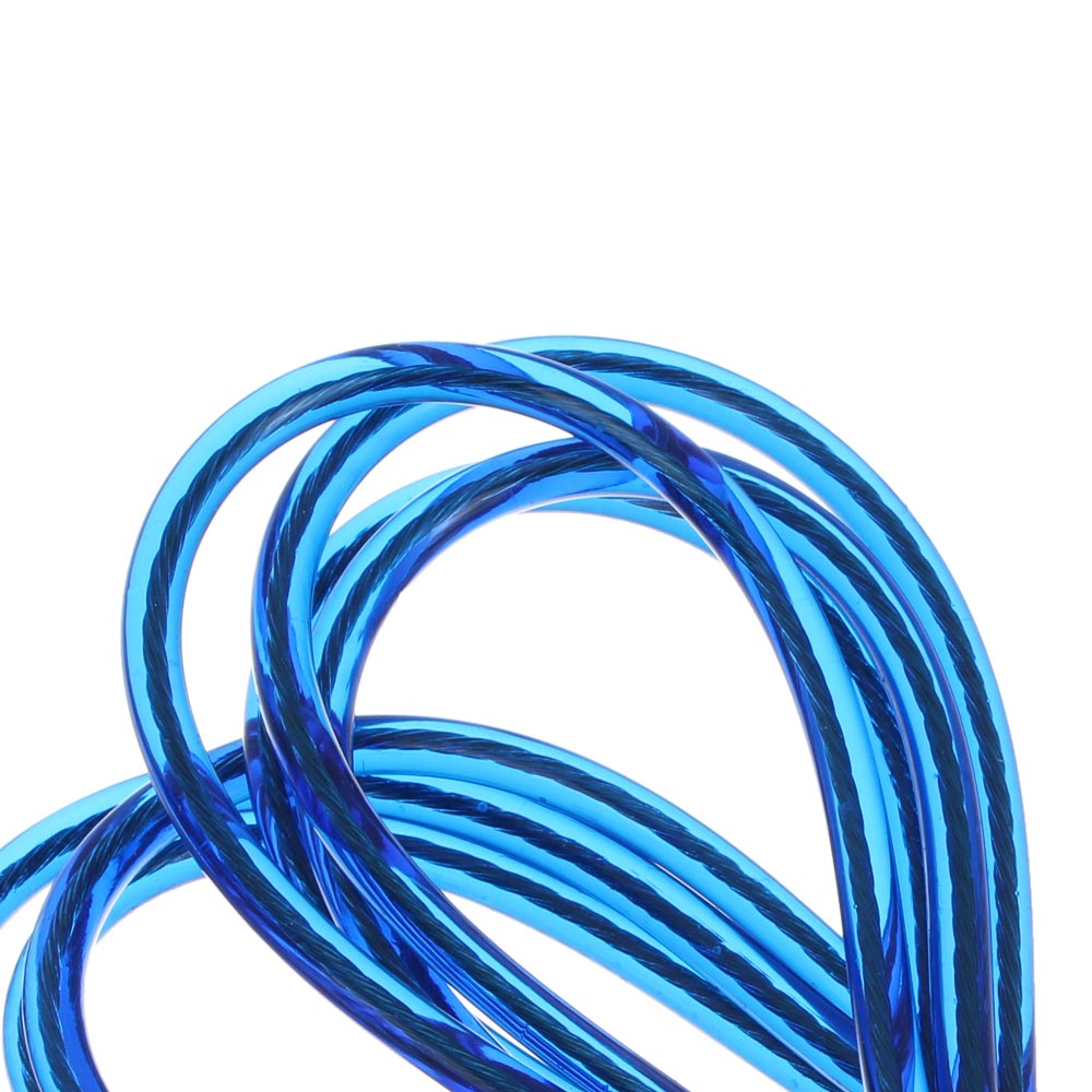 Скакалка со счетчиком тм BY SPORT, 3 м, d4мм, ПП, сталь, 4 цвета, арт.№ 190-037