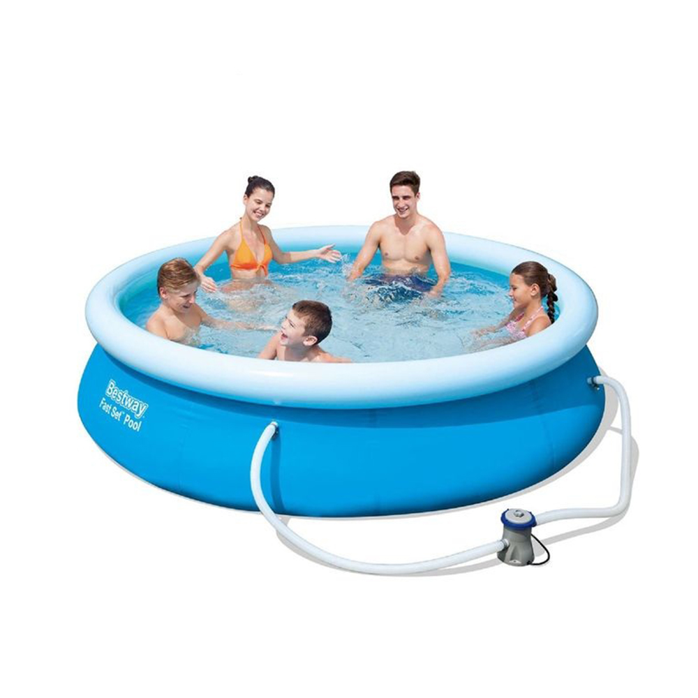 BESTWAY Бассейн с надувным бортом с ф.-насосом.,305 х 76 см, 3638 л,57270, арт.№ 012-002
