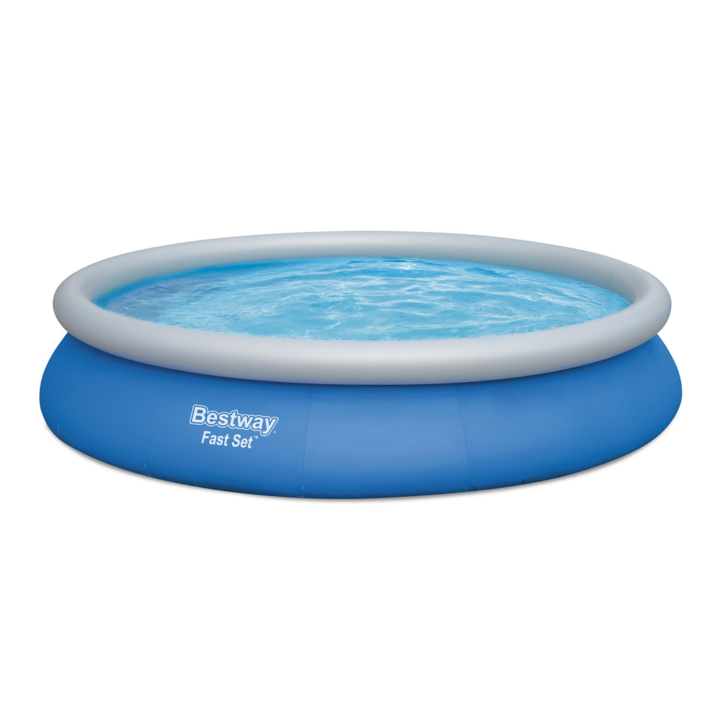 BESTWAY Бассейн надувной Fast Set, фильтр-насос, PVC, 457х84см, 57313, арт.№ 012-010